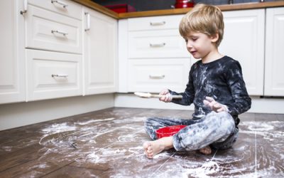 How to cope when your Child creates a Mess