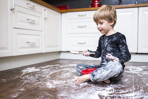 How to cope when your Child creates a Mess